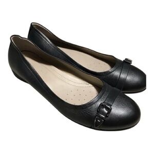Ecco Leather Flat. Size 40